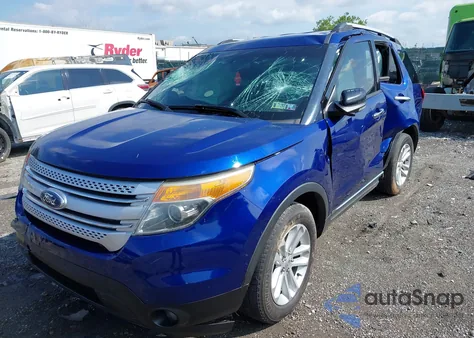 2013 Ford Explorer Xlt from USA, damaged, VIN 1FM5K8D88DGA88819